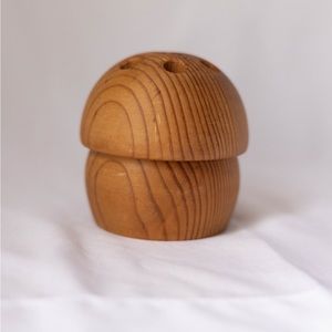 Aarikka Finland vintage wooden pencil/pen holder